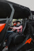 Maverick Sport Max Rear Bench with Harnesses (2019-2025)