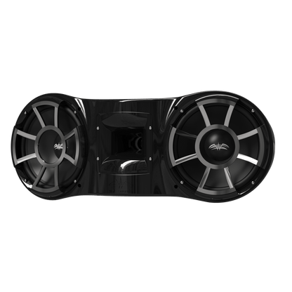 REV 410 Black V2 | Wet Sounds Revolution Series Dual 10" Black Tower Speaker