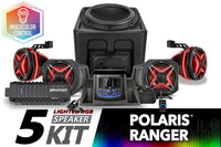 2018-2024 Polaris Ranger XP1000 V-Spec 5-Speaker Audio System w/JVC