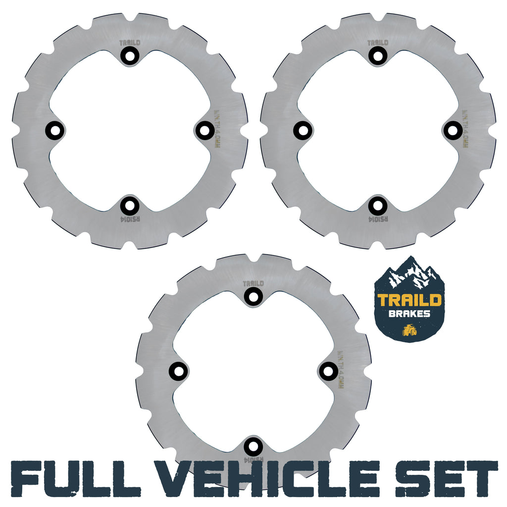 Can-Am Renegade 1000/850/650/570 2020-2026 Ridge Rider Disc Brake Rotor Kit