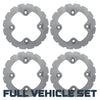 Polaris RZR XP TURBO/XP 4 TURBO/PRO XP/PRO XP 4/Turbo S 2016-2026 Ridge Rider Disc Brake Rotors
