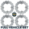 Polaris RZR 900/Trail 900/S4 900/4 900/S 900/S 1000/Trail S 1000 2014-2026 Ridge Rider Disc Brake Rotor Kit