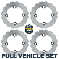 Polaris RZR 900/Trail 900/S4 900/4 900/S 900/S 1000/Trail S 1000 2014-2026 Ridge Rider Disc Brake Rotor Kit