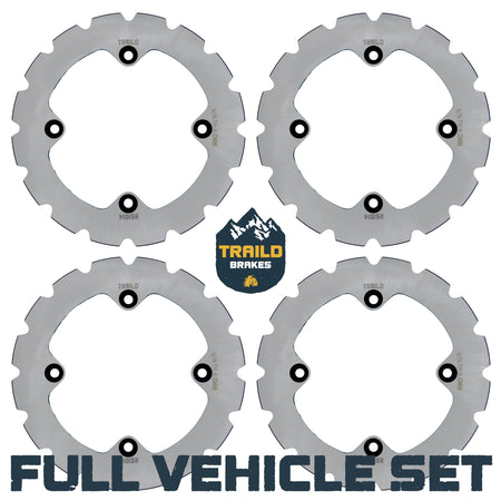 Can-Am Renegade 1000/850/800/570/500 2012-2019 Ridge Rider Disc Brake Rotor Kit