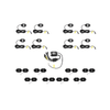 LED Rock Light Kit 8 Piece  AJK Offroad   