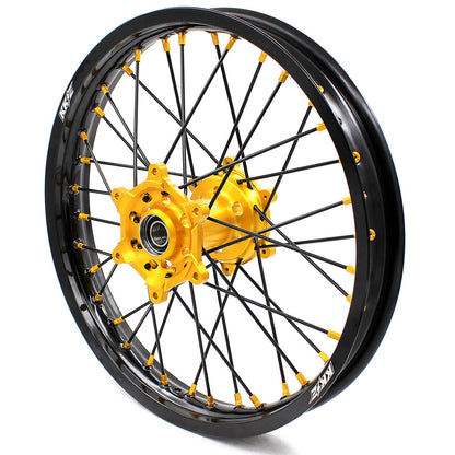 KKE 21 & 19 MX Wheels For SUZUKI RM125 2001-2007 RM250 2008 Off Road Rim Set