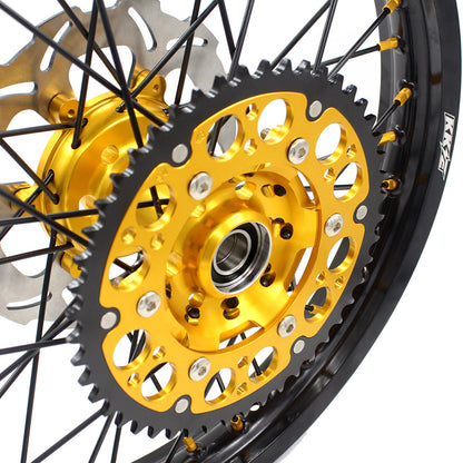KKE 21 & 19 MX Wheels For SUZUKI RM125 2001-2007 RM250 2008 Off Road Rim Set