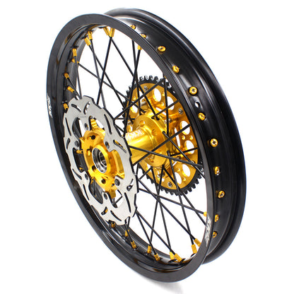 KKE 21 & 19 MX Wheels For SUZUKI RM125 2001-2007 RM250 2008 Off Road Rim Set