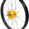 KKE 21 & 19 MX Dirt Bike Rims For SUZUKI RM125 2001-2007 RM250 2008 Gold Nipple