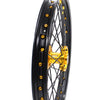 KKE 21 & 18 Enduro Wheels For SUZUKI RM125 RM250 1996-2000 Gold Black