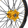 KKE 21/18 Enduro Off Road Wheels For SUZUKI DRZ400SM 2005-2024 Gold Nipples