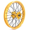 KKE 21 & 19 Gold Rims For Suzuki RM125 2001-2007 RM250 2001-2008 Off Road Wheels