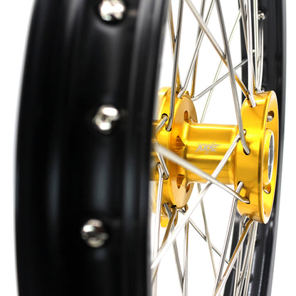 KKE 19 & 16 RM80 RM85 1993-2025 Kids Wheels for Suzuki Gold Hub