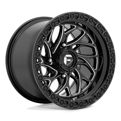 Fuel D741 Runner 15x10 0mm offset Journey Rock Poison kit