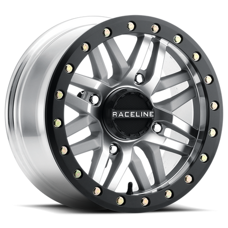 RACELINE RYNO BEADLOCK MACHINED W/ BLK RING
