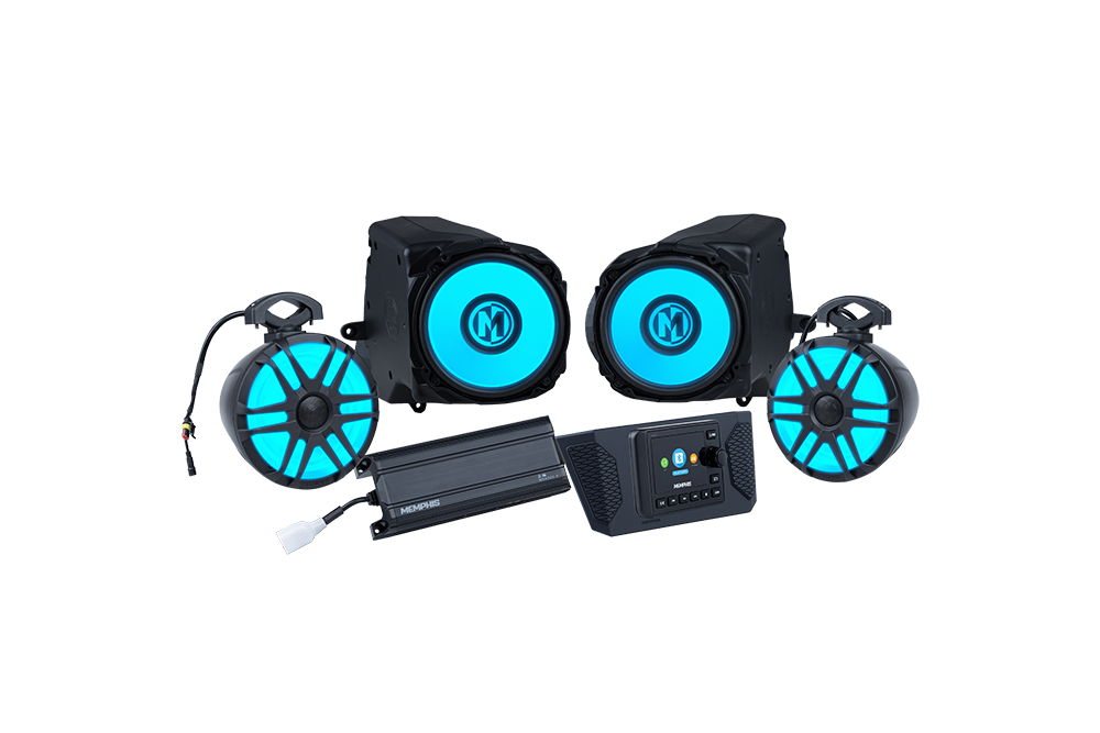 Polaris RZR PRO 2020 &amp; Newer PAK4 Amplified 4 Speaker System