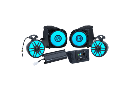 Polaris RZR PRO 2020 &amp; Newer PAK4 Amplified 4 Speaker System