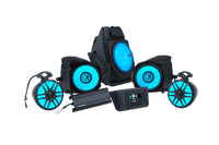 Polaris RZR PRO 2020 &amp; Newer PAK4P Amplified 4 Speaker W/ Subwoofer System
