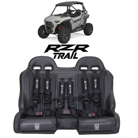 RZR 900/1000 Trail Front Bench Seat with Harnesses (2015-2026)