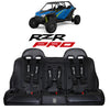 RZR PRO S Rear Bench Seat W Harnesses (2025+)