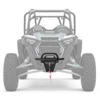RZR Turbo S Front Winch Sport Bumper Thumper Fab TF020503