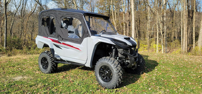 Yamaha Wolverine X4 850 2021+  Crew Cab 4 Door Utv Upper Doors Enclosure works with OEM Glass Windshield  (Sides Only) Please check top of the description for availability
