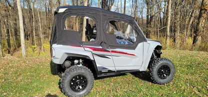 Yamaha Wolverine X4 850 2021+  Crew Cab 4 Door Utv Upper Doors Enclosure works with OEM Glass Windshield  (Sides Only) Please check top of the description for availability