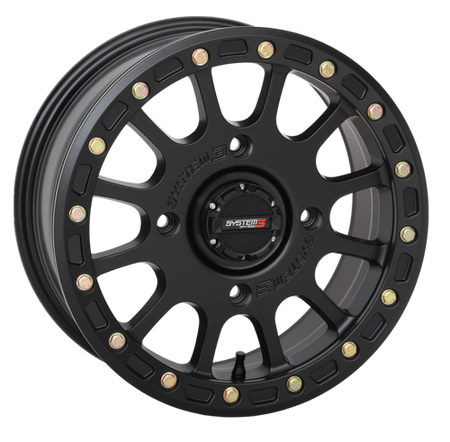 System 3 SB5 Beadlock Wheels + XTR370 Tires (Mounted Kit) – 14x7 or 15x7 | Trail & Rock Performance Combo