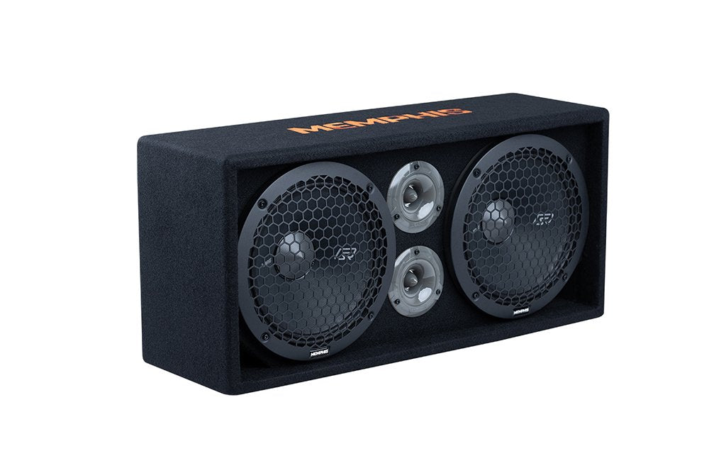Memphis Audio | Dual" 10" 2 Way Full Range Loaded Enclosure
