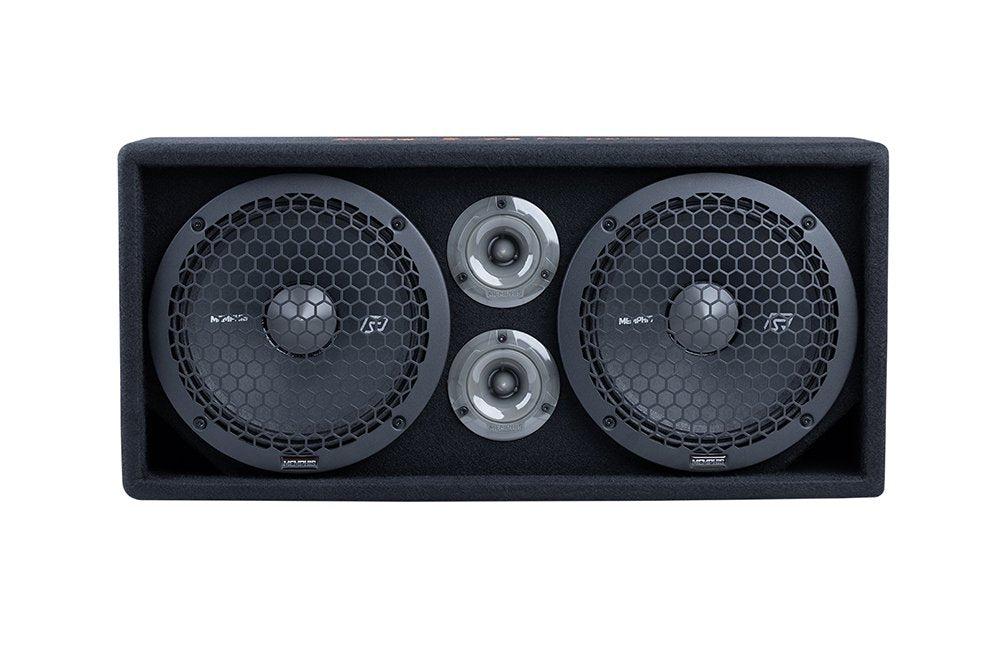 Memphis Audio | Dual" 10" 2 Way Full Range Loaded Enclosure