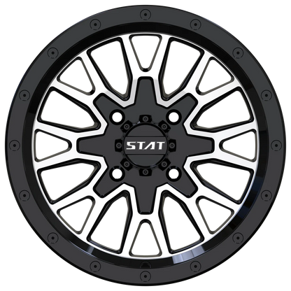 STAT-01 Machined 14x7 4/137 AND 4/156 Bolt Pattern