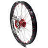 KKE 21 & 19 Wheels for Suzuki RMZ250 2007-2025 RMZ450 2005-2025 Red Nipples