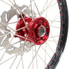 KKE 21 & 19 Wheels for Suzuki RMZ250 2007-2025 RMZ450 2005-2025 Red Nipples