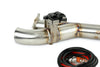 TR-4179HP TRINITY RACING SIDE PIECE HEADER PIPE WITH ELECTRONIC CUTOUT - RZR PRO XP / TURBO R