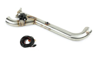 TR-4179HP TRINITY RACING SIDE PIECE HEADER PIPE WITH ELECTRONIC CUTOUT - RZR PRO XP / TURBO R