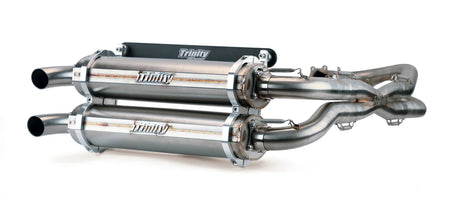 TR-4119D-SS TRINITY RACING STAINLESS STEEL RZR XP 1000 FULL SYSTEM (2014-2023)