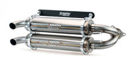 TR-4173S-SS TRINITY RACING STAINLESS STEEL RZR PRO XP / TURBO R SLIP ON