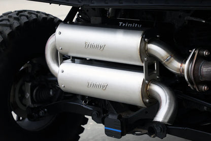 POLARIS XPEDITION DUAL MUFFLER EXHAUST - QUIET SLIP ON TR-4191S