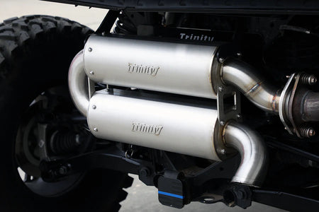 POLARIS XPEDITION DUAL MUFFLER EXHAUST - QUIET SLIP ON TR-4191S