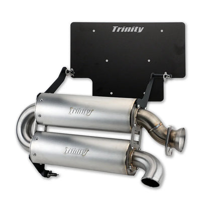 POLARIS XPEDITION DUAL MUFFLER EXHAUST - QUIET SLIP ON TR-4191S