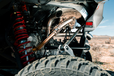 Can-Am Maverick R Sidepiece Valved Head Pipe