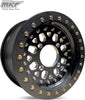 MRT Tail Gunner Beadlock Wheels Mounted on Maxxis Roxxzilla – UTV Wheel & Tire Kit