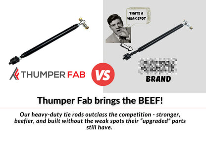 Ranger 1500 XD Heavy Duty Tie Rods - (Stock & Forward Control Arms) Thumper Fab TF201102