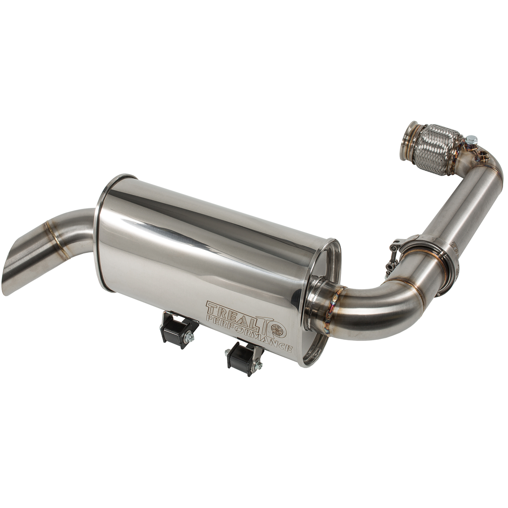 Treal Performance | 2017-2025 Can-Am Maverick X3 Trail Side Exit Exhaust System