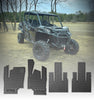 Can-Am Commander / Maverick Gen 2 Rubber Floor Mats