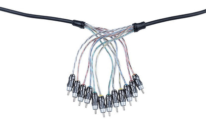 Memphis Audio | 17' 6-Channel Ultra Twisted Interconnect