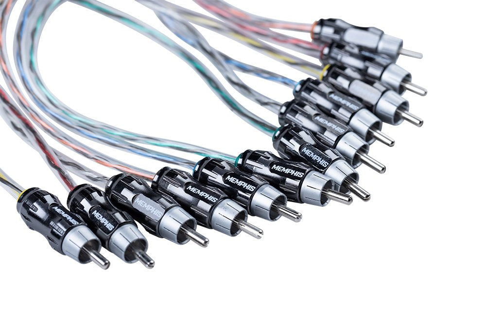 Memphis Audio | 17' 6-Channel Ultra Twisted Interconnect