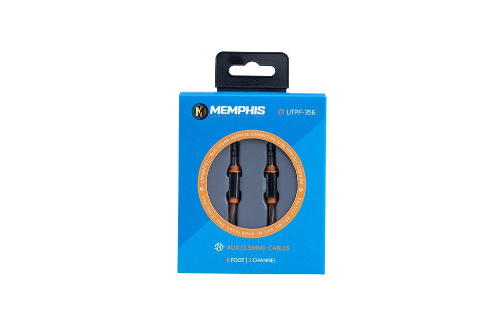 Memphis Audio | 6' 3.5mm to 3.5mm Interconnect