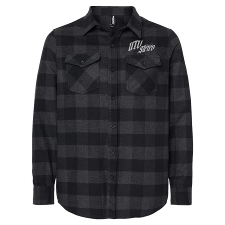 UTV Stereo Unisex Embroidered Flannel | UTVS-A-FLANNEL-U-CHR