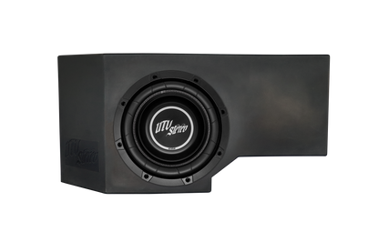 Can-Am® Defender Vented 10" Passenger Subwoofer Enclosure Unloaded | UTVS-DEF-VENC-UNDRST-PASS